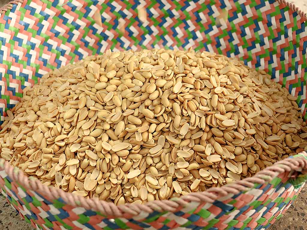 Peanuts for making Iranian butter